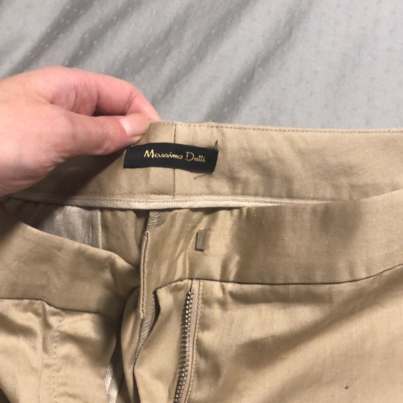 Massimo Dutti Office Khakis - NWOT - Picture 3 of 4